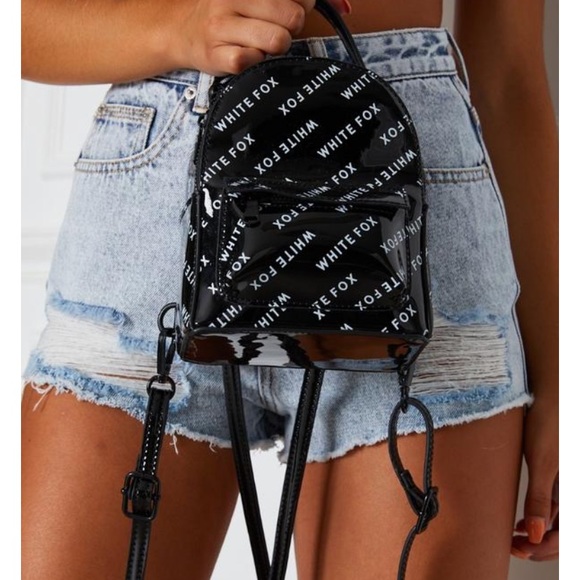 White fox be alrigh mini backpack NWT - Picture 3 of 6